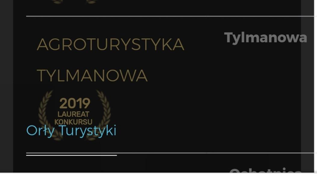 Agroturystyka Tylmanowa Eksteriør billede